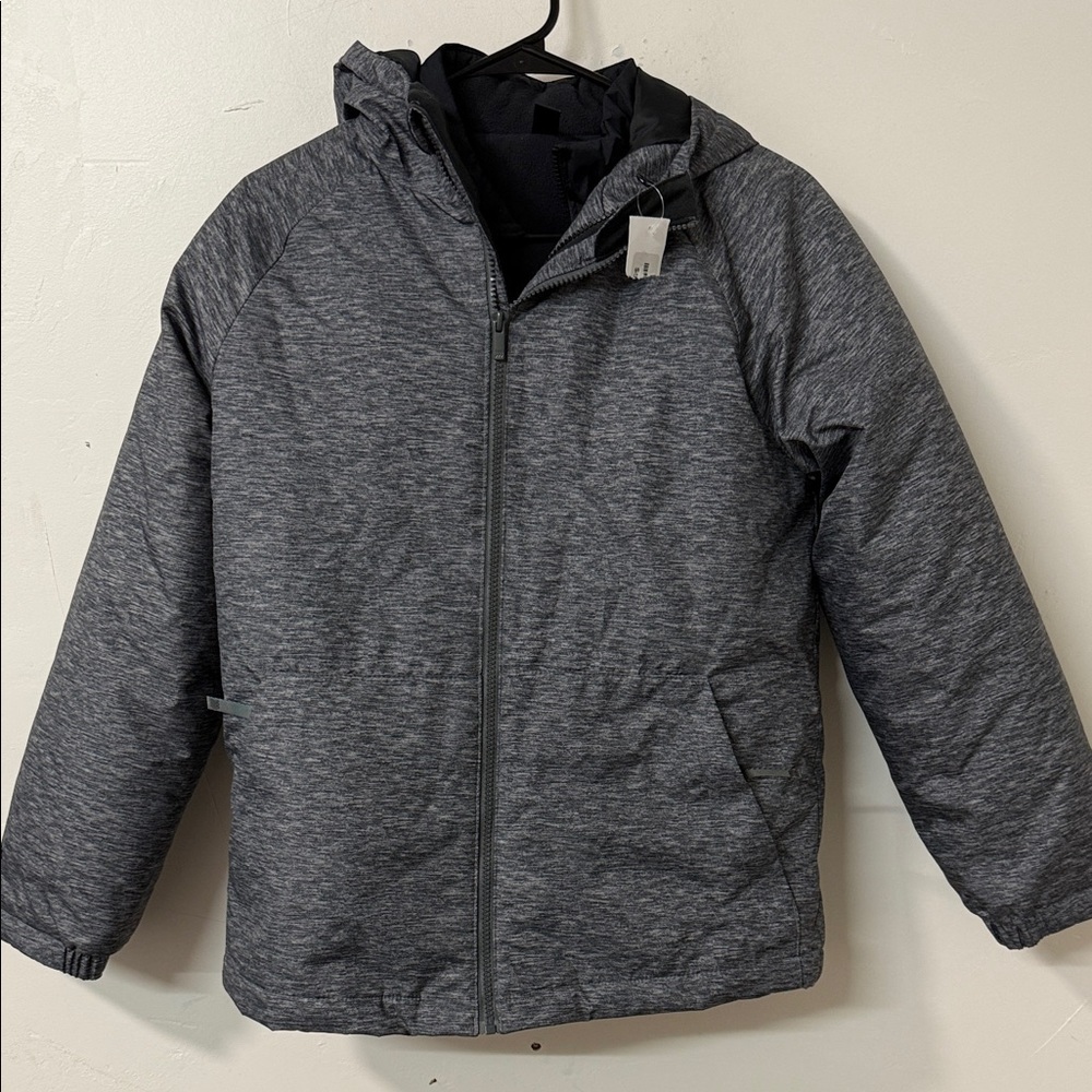 All in Motion Charcoal Hooded Jacket